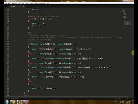 CS50 2018 vigenere.c less comfortable (Standard edition) шифр Виженера (Стандартная версия)