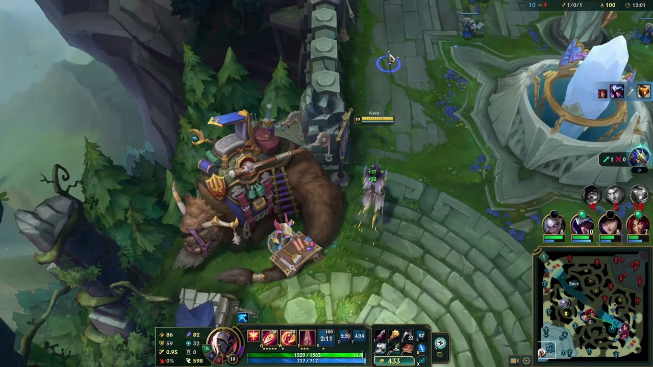 League of Legends JP Platinum | Kayle vs Yorick