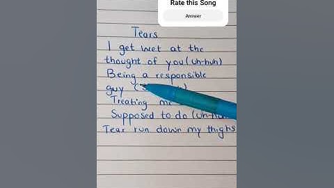 Thumbnail of Sabrina Carpenter - Tears (Lyrics) #sabrinacarpenter #tears #lyrics