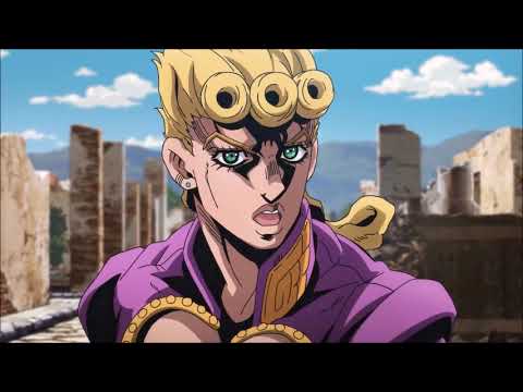 【MAD】ジョジョの奇妙な冒険 黄金の風 ジョルノ・ジョバァーナ、レオーネ・アバッキオ、パンナコッタ・フーゴ vs イルーゾォ