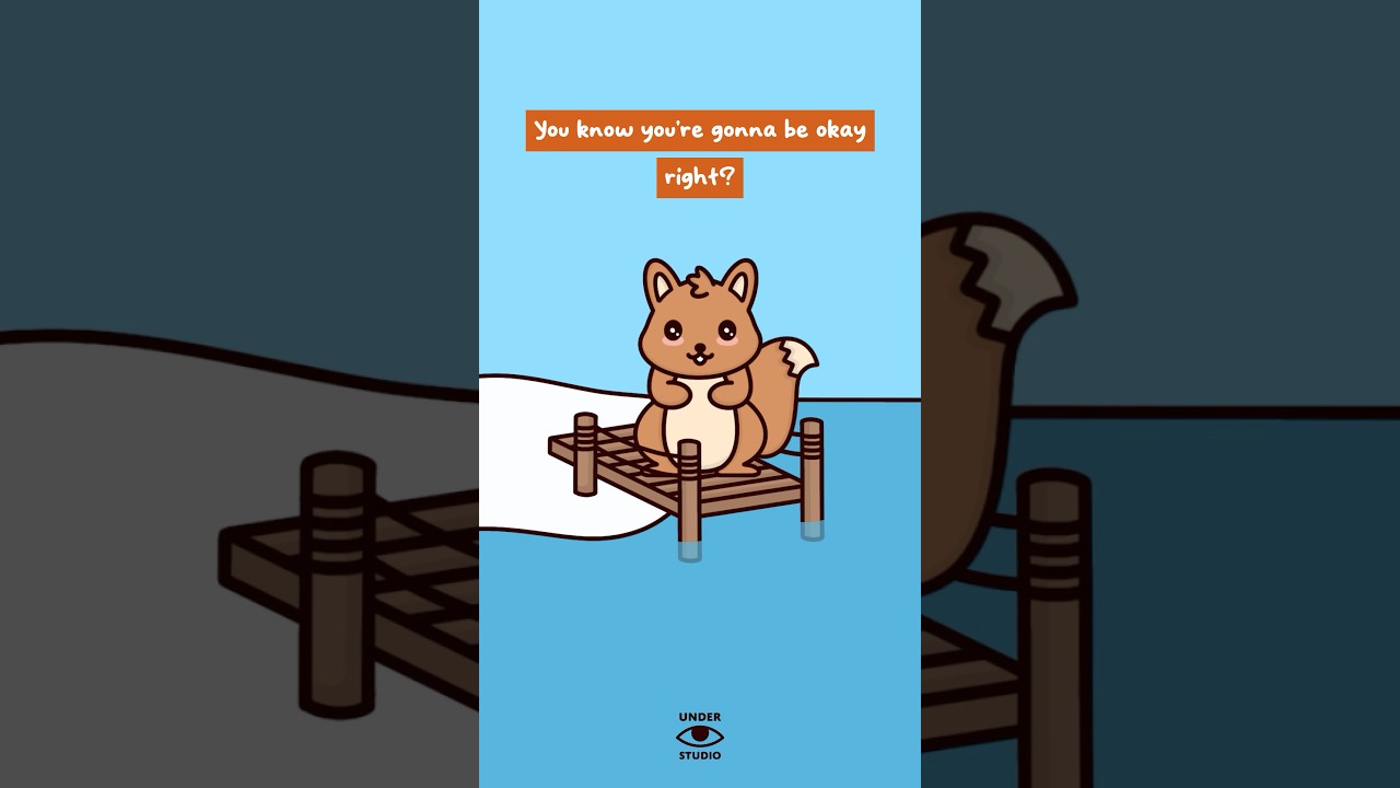 You’re Gonna Be Okay 🐿️ Squirrel Motivation | Animation Meme | Original Audio: Aidan Crowley