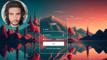 تصميم واجهة تسجيل دخول متجاوبة بــ HTML و CSS (شرح عملي)