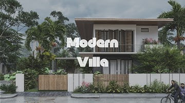 Modern Villa || Cinematic Walkthrough || Animation || Lumion