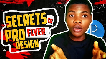Secrets to pro flyer design || tutorial || pixellab