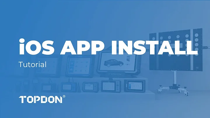 TOPDON iOS App Install Tutorial