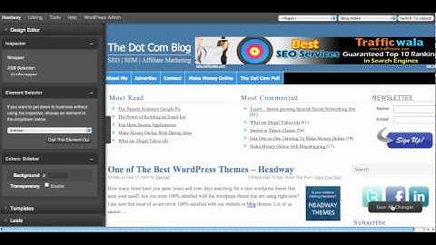 How To Change Fonts and Colors Using Headway Theme For Wordpress