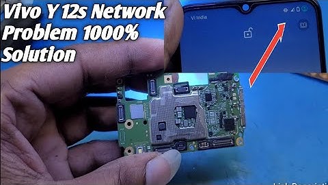 Vivo y12s no service No Network Problem Solution || Vivo network Problem fix