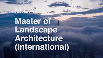 The Master of Landscape Architecture (International) program