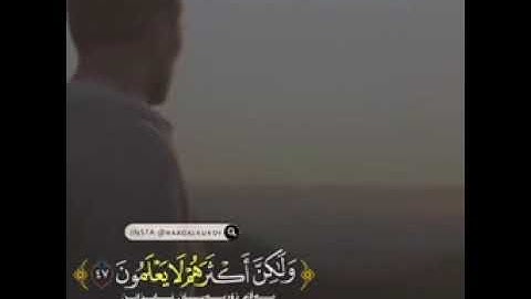سورة الطور بصوت رعد الكردي😔😔😔