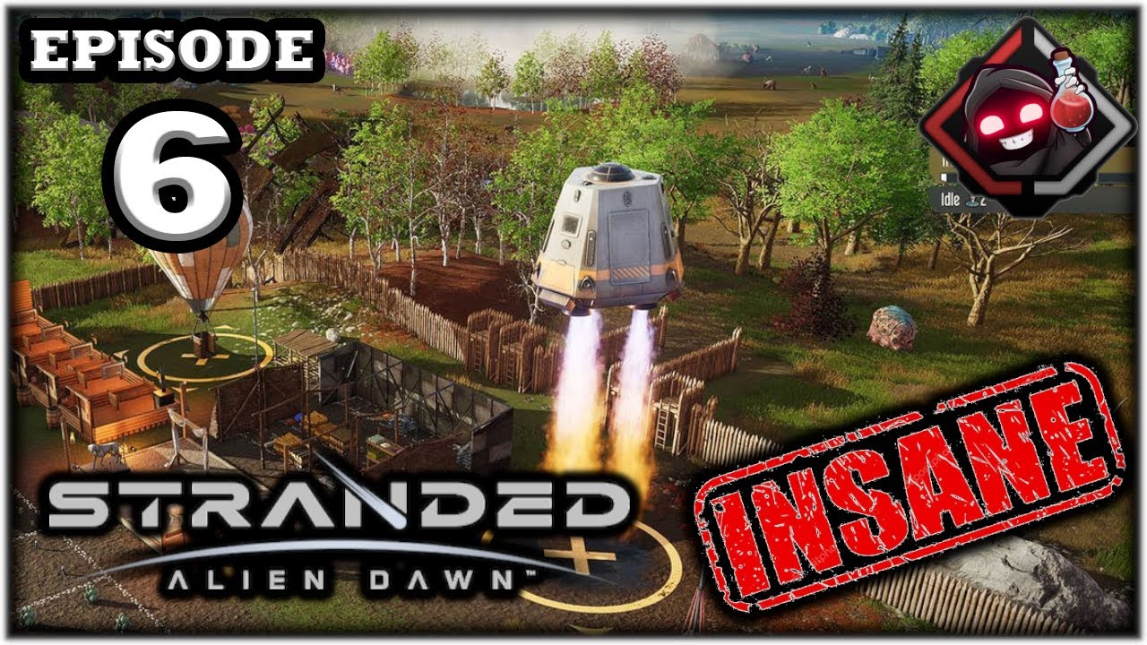 Mukluk Plays Stranded: Alien Dawn - Insane - Trading Outpost Part 6