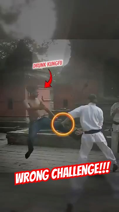 Drunk Kung Fu Challenges Karate… and Regrets It