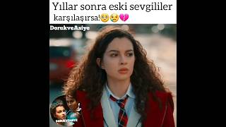 Asiye, Doruk'u eski sevgilisiyle görüyor💔 (Hayali sahne)#suburcuyazgıcoşkun #onurseyityaran #asdor