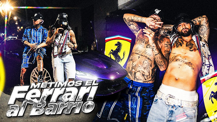 CAP 006 - METIMOS EL FERRARI AL BARRIO 🔥 SOMOS 1 OF 1 BLESSD !! 💜💙