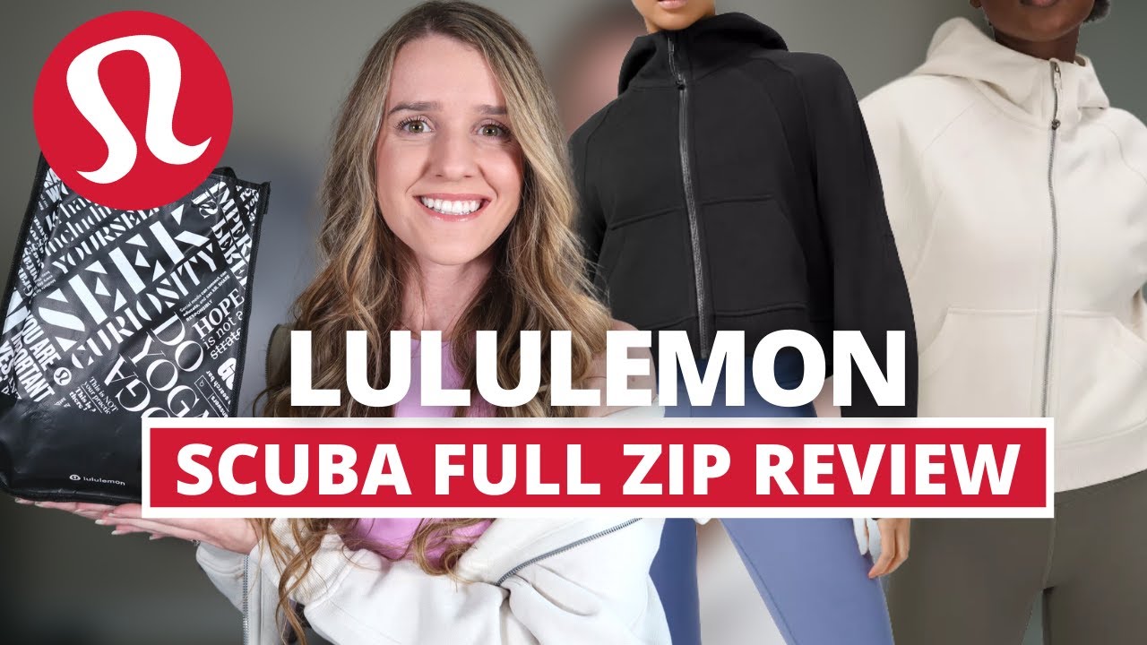 LULULEMON SCUBA OVERSIZED FULL ZIP REVIEW & TRY-ON 