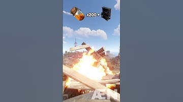 Самый дешевый способ рейда стен в РАСТ/RUST! #shorts #rust #кгые #hfcn