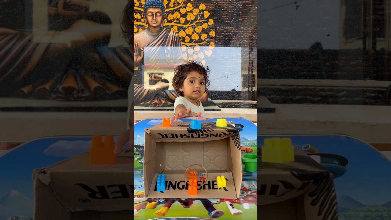 KIDS Playing COLOR MATCHING Game!