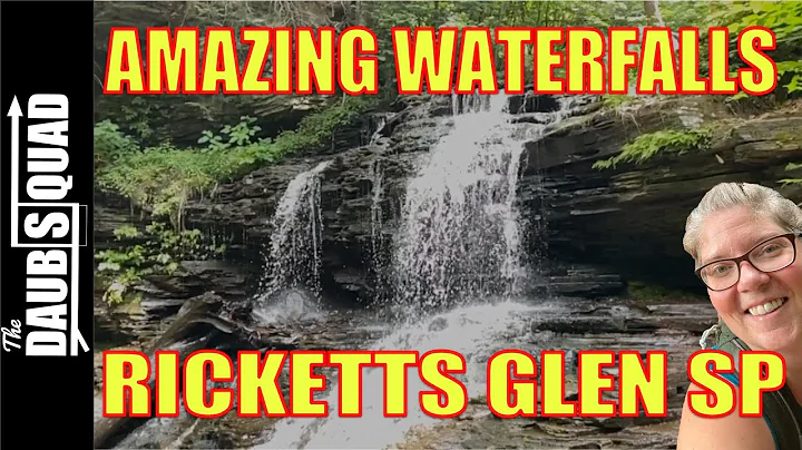 MUST SEE WATERFALLS in Eastern PA - Ricketts Glen State Park - with The DaubSquad