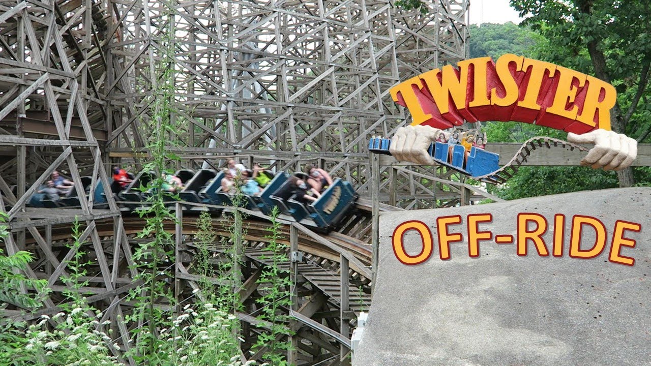 Twister Off-Ride Footage (2020), Knoebels Wooden Roller Coaster