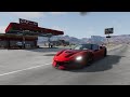 30 Ton Steel Coil vs a Ferrari SF90XX in BeaMNG Drive