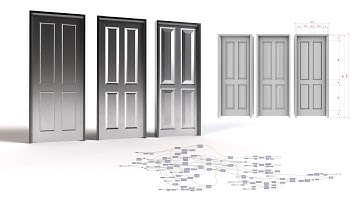 Algorithmic Door Rhino & Grasshopper Parametric Architecture & Design