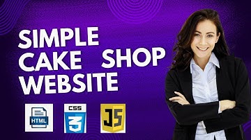 Simple Cake Shop Website | Web Development Project