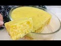 Fiz em 10 minutos! GELADO CREMOSO DE ABACAXI! A melhor sobremesa de última hora!