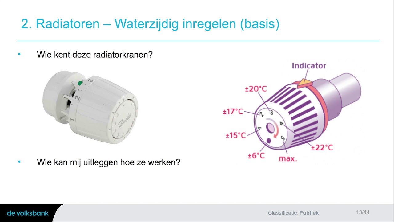 Sophie Toevallig verdieping Radiatorkraan instellen – Besparingen en Duurzaamheid (3/16) - YouTube