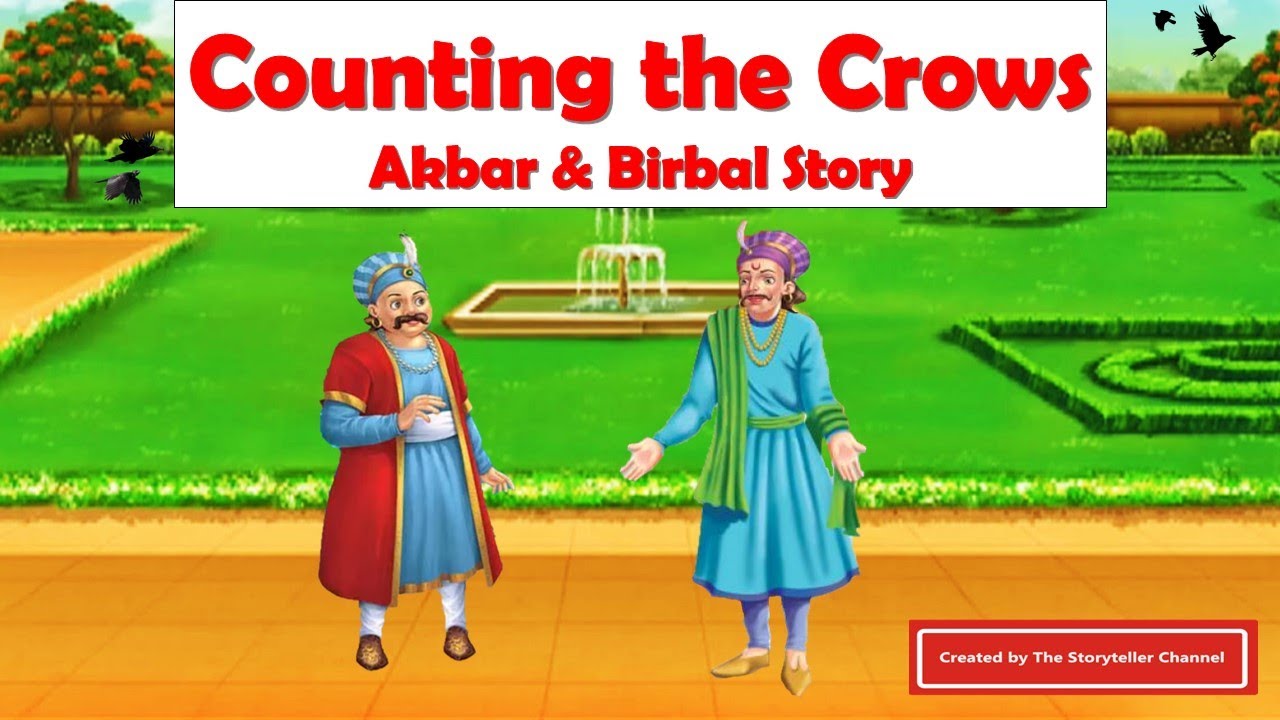 Counting the Crows | Akbar & Birbal Story | Moral Story | Learn Spoken English| English Story