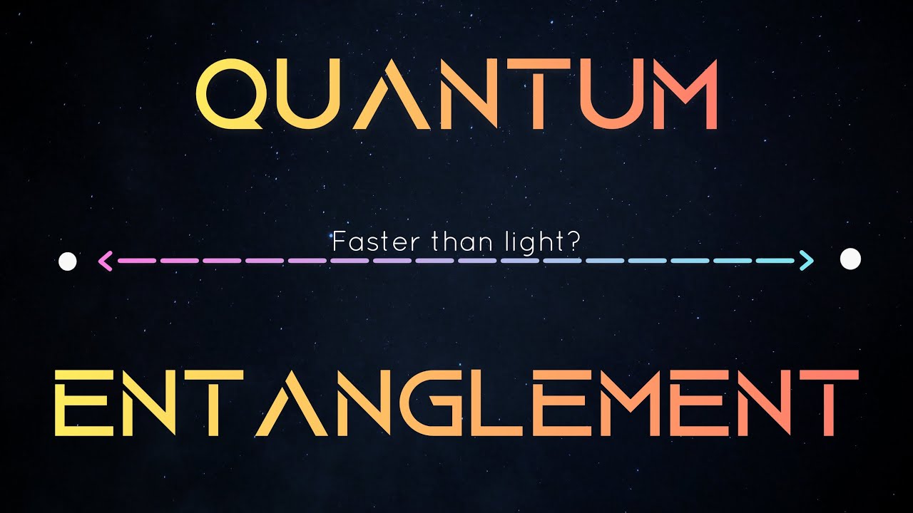 Quantum entanglement - spooky action at a distance | Faster than light ...