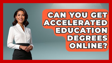 Can You Get Accelerated Education Degrees Online? - Aspiring Teacher Guide