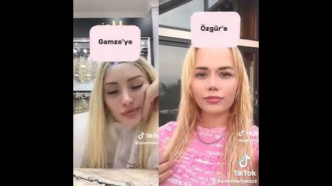 Özgür ve Gamze abla barışmışlar💜💜
