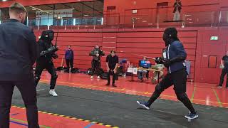 Longsword highlight at HEMA tournament Zuzelort 2026 with a lot of action.