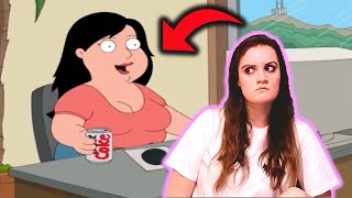 Reacting to Family Guy Roasting Women Compilation