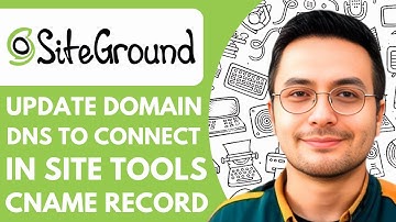 How to Update Domain Dns to Connect Hubspot in Site Tools Siteground Cname Record - 2025