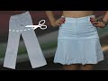 Transformando calça em saia #06 - DIY