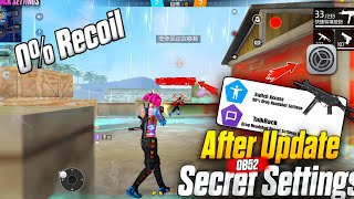 Switch Access & TalkBack Settings Free Fire || 0% Recoil 95% Headshots || Brazil Settings 2025 ⚙️