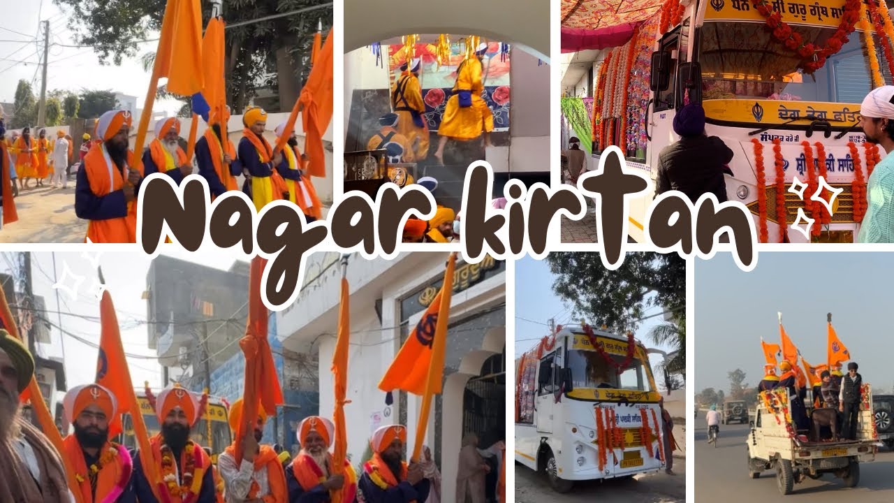 Nagar kirtan vlog