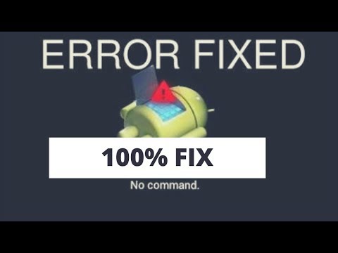 No command error on android mobile (micromax,  motorola, htc, samsung, oneplus)