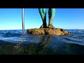 Neptuno, escultura de Luis Arenciba Betancort & Playa de Melenara, Telde, Gran Canaria.