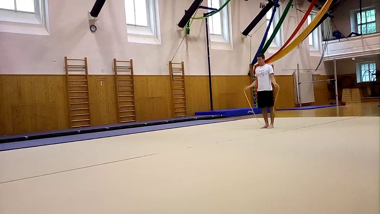 Zápočet, švihadlo, rytmická gymnastika FTVS 1