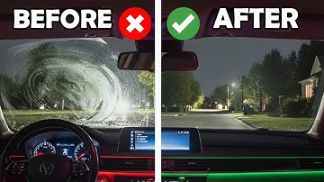 Hoe je de binnenkant van je voorruit schoonmaakt en voorgoed verstopping voorkomt! ✅