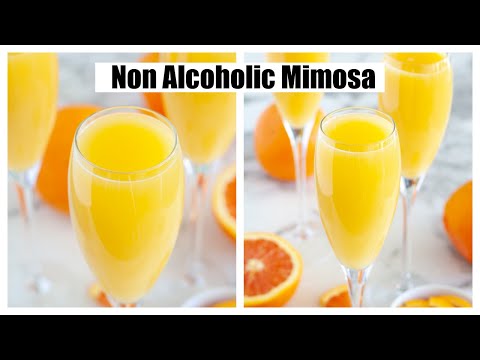 Virgin Mimosa: How to Make a Non-Alcoholic Mimosa - Sugar and Charm