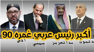 ماهي أعمار حكام الدول العربية ?