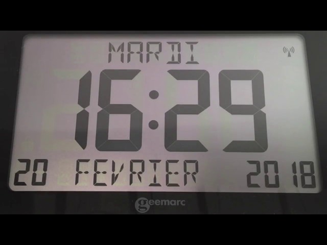 Horloge Numérique Viso 8 GEEMARC TELECOM