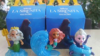 Cajita Feliz McDonald&#39;s Disney La Sirenita (Mayo/Junio 2023) Parte 4
