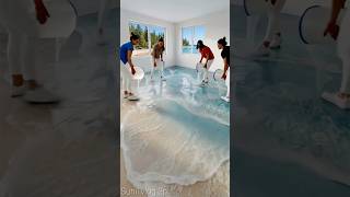 temples flooring #flooring #Eoxyresin #Epoxy#RoomMakeover#sunflowerroom #resiart