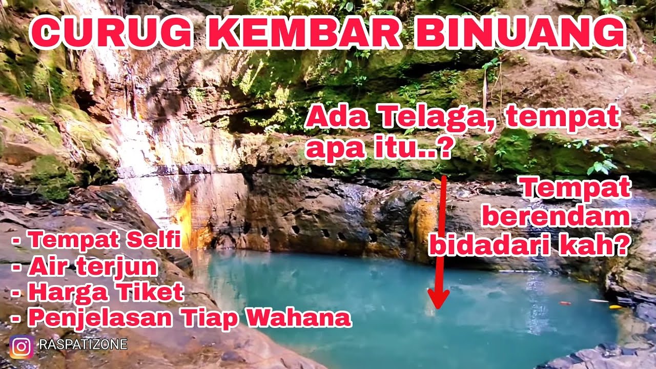 CURUG KEMBAR BINUANG CIMARAGAS CIAMIS JAWA BARAT | WISATA ALAM KELUARGA