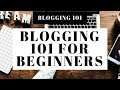 Blogging 101 For Beginners | How To Start A Blog In 2024