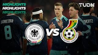 HIGHLIGHTS - Germany vs Ghana | International Friendly | TUDN