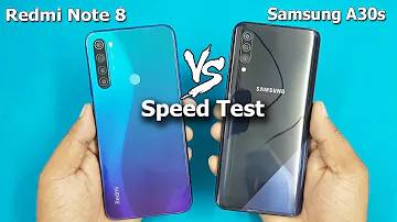 Redmi Note 8 vs Samsung A30s Speed Test / Comparison || Antutu Benchmark Scores / Best?..